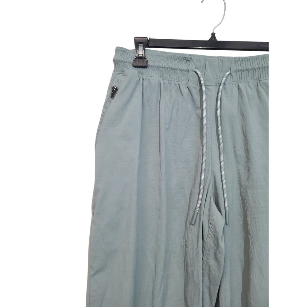 Athleta Light Blue Cropped Drawstring Pants - Picture 3 of 7